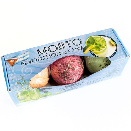 Set three mojito bath - mojito, bombs