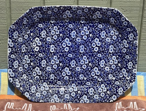 Staffordshire calico blue - calico,
