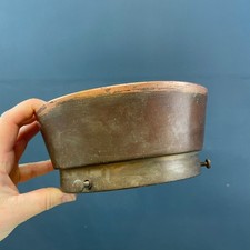 VINTAGE ANTIQUE RECLAIMED COPPER CEILING SEMI-FLUSH LIGHT SHADE FITMENT HOLDER