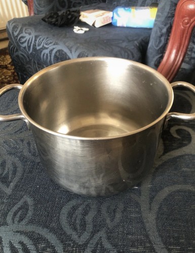 Stainless steel stockpot 20cm - steel,