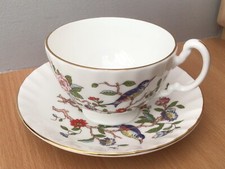 Vintage Aynsley Fine English Bone China cup and saucer set.  PEMBROKE pattern.