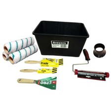 9pc Paint Kettle Roller Tray