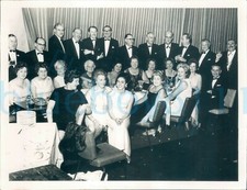 Photo of black tie dinner