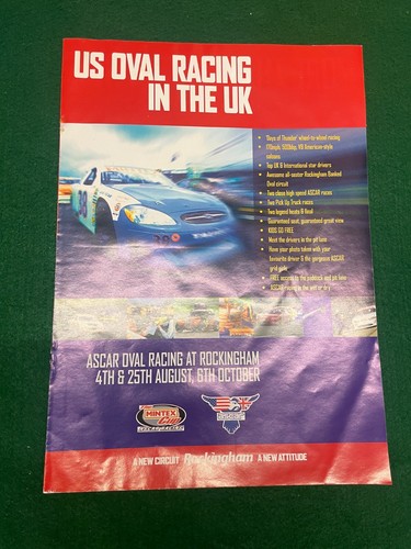 Oval racing the uk - us,