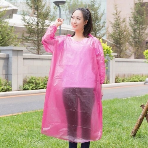 Pink waterproof rain - pink, coat