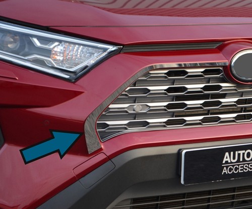 Chrome front grille - chrome,