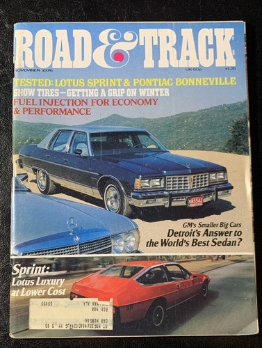 Vintage road track magazine - &,