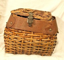 OLD VTG ANTIQUE WICKER HUNTING