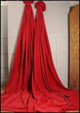 IKEA Sanela RED Cotton Velvet