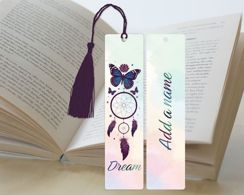 Personalised bookmark dream - bookmark:,