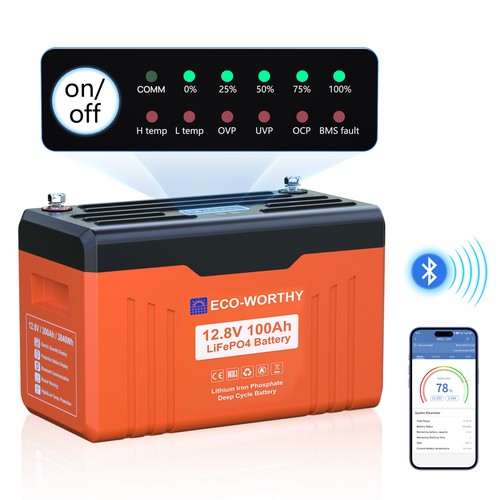 12v 100ah lithium leisure - 12v,