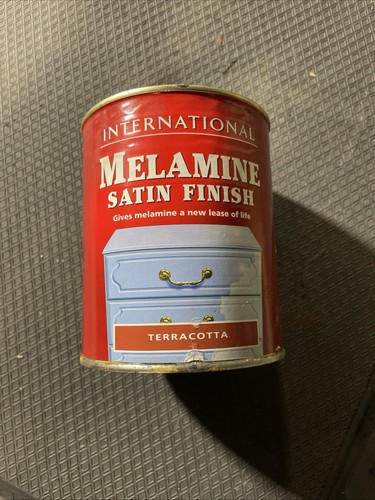Terracotta melamine satin - terracotta,