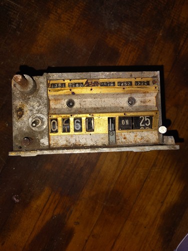 Vintage taxi cab meter - taxi,