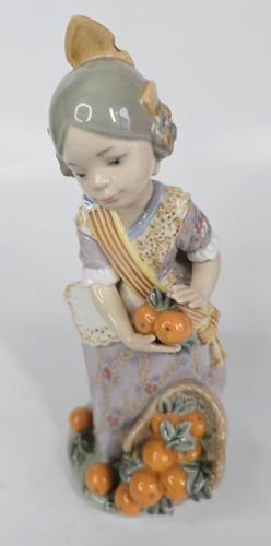 Lladro miss valencia girl with - miss,