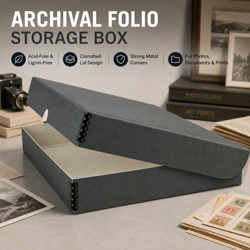 Archival storage box museum - box,