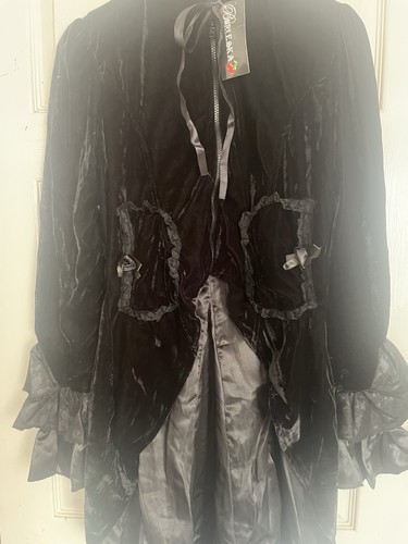Burleska black velvet pirate - burleska,