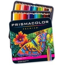 Sanford Prismacolor Premier Colored Pencils Set of 48 Multi Colour FREE POSTAGE