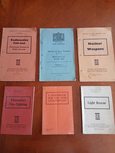 Civil defence pamphlets - civil,