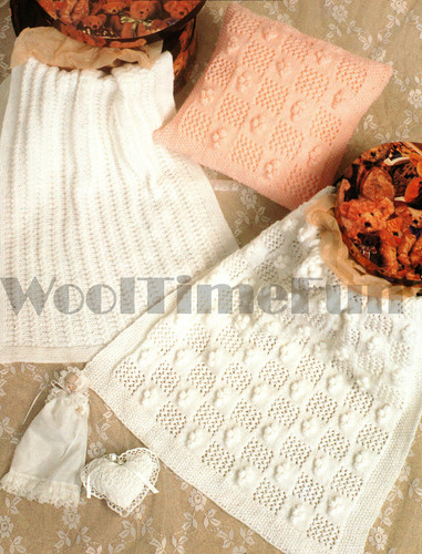 Knitting pattern baby blankets - pattern,