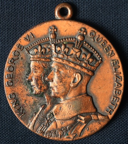 1937 coronation medal - coronation,
