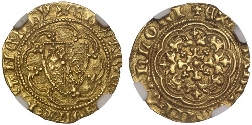 Edward iii quarter noble - edward,