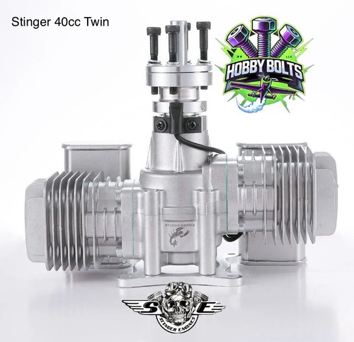 Stinger 40cc twin - twin, 1/4-32