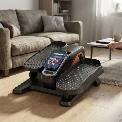 Quiet under desk - desk, elliptical