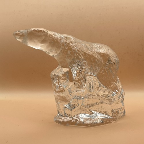 Vintage crystal glass polar - glass,