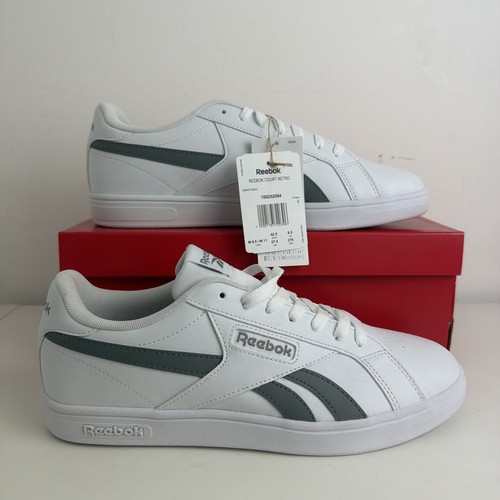 Reebok court retro white grey - reebok,