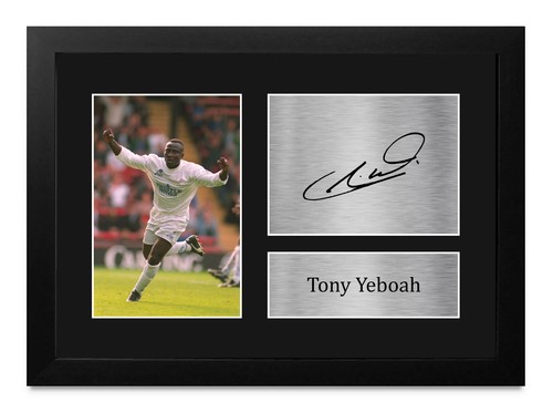 Tony yeboah signed - yeboah, printed