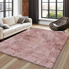 Fluffy Large Shaggy Rugs Non