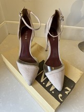 Reiss Women's High Heel Shoes Suede Leather Size 5 EU 38