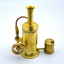 Microcosm M6 Mini Live Steam Engine Kit with Boiler  | Educational Toy & Gift