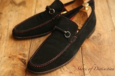 Russell & Bromley Black Suede