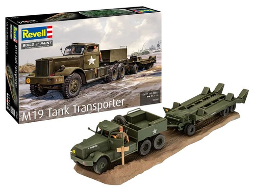 Revell m19 tank transporter - revell,