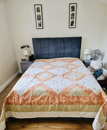 Quilted bedspread set king - quilted,