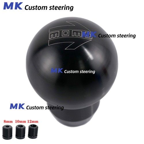 Momo black aluminum alloy - black,