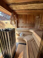 Bespoke Sauna by UK MGE Custom Jacuzzi Hot Tub Garden Spa