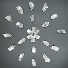 Rough Clear Quartz Point Natural Healing Raw Stone 2-4cm x 10g 1-2 Pieces