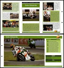 Colin Edwards - Great Champions - Mega Bikes Hachette Fold-Out Card