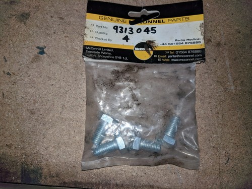 Mcconnel bolts 9313045 - x,