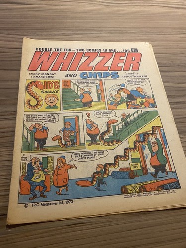 Whizzer and chips comic - and,