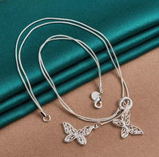 925 Sterling Silver Butterfly