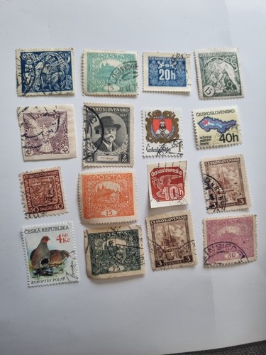 Czechoslovakia stamp lot - czechoslovakia,