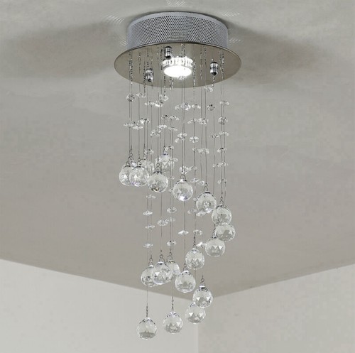 Crystal spiral ceiling - crystal,