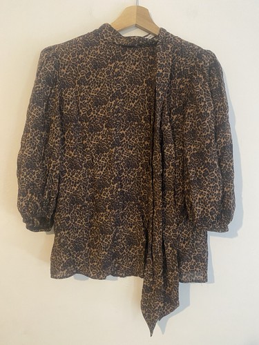 George animal print top - animal,