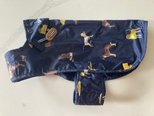 Joules Dog Rain Coat Size Small