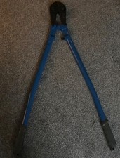 36 INCH BOLT CUTTERS BLUE USED