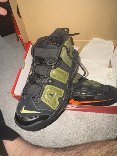 Air more uptempo black - air,