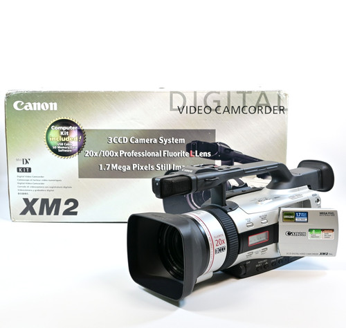 Canon xm2e 3ccd gl2 - canon,
